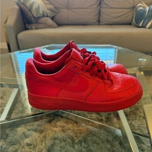 Size 10 - Nike Air Force 1 Low Triple Red